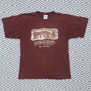 Vtg Alore Shirt Size Medium Build Bridges Not Fences Made In USA Single Stitch